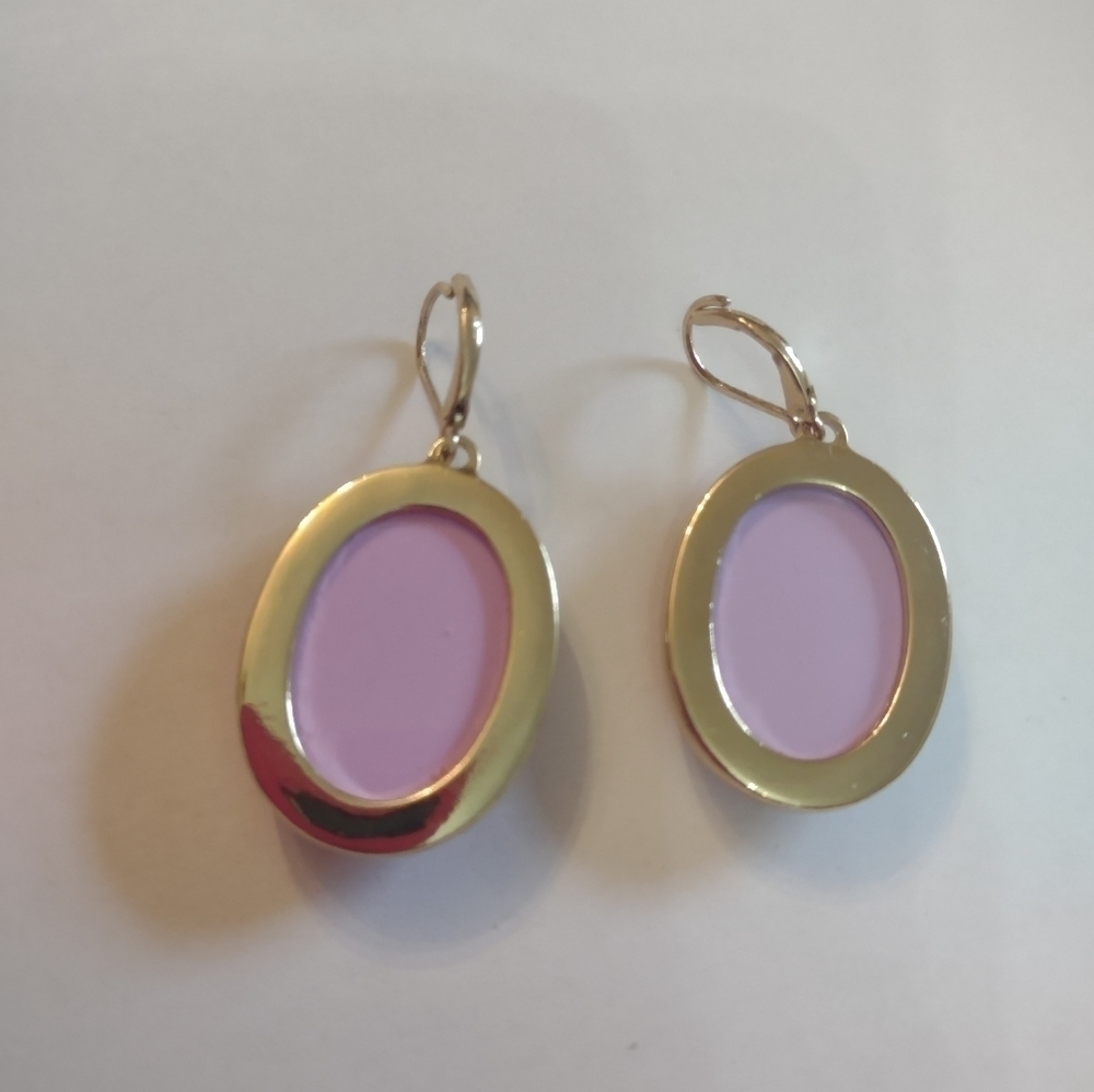 Women's ESTATE unsigned earrings - Picture 2 of 3